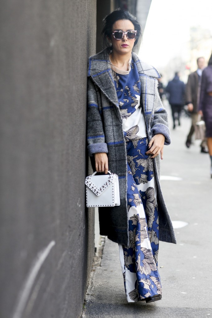 Street Fashion- Printed Coats
